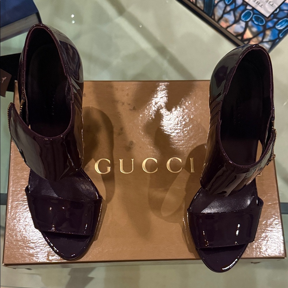 Gucci Women's Dark Purple Heels